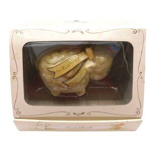 Vintage DaySpring Really Woolly Lamb Coin Bank in Original Box 2007 Christian